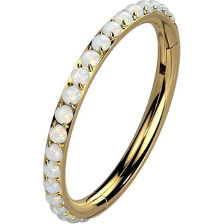 Titanium Ring Zirconia Clicker