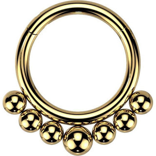 Titanium Ring Ball Clicker