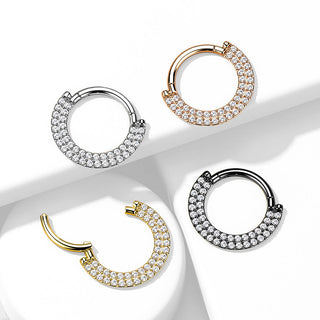 Titanium Ring Zirconia Clicker