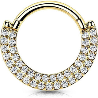 Titanium Ring Zirconia Clicker