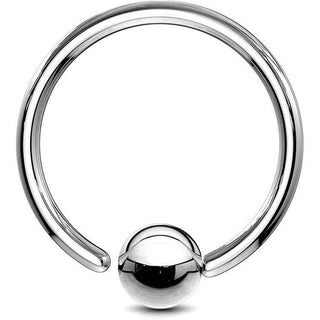 Ring Ball Silver Bendable