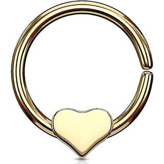 Ring Heart Flat Bendable