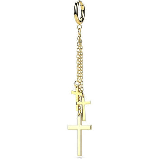 Chain Cross dangle Clicker