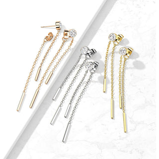 Pendente con catene e barre