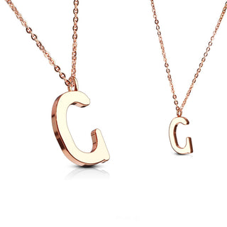 Letters A-Z Roségold