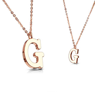 Letters A-Z Roségold
