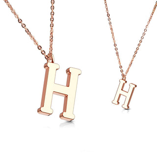 Letters A-Z Roségold