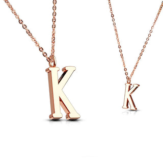 Letters A-Z Roségold