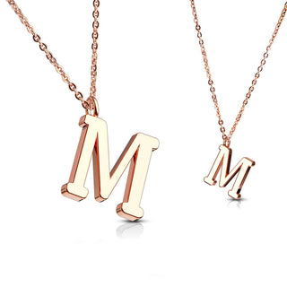 Letters A-Z Roségold
