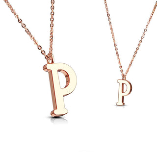 Letters A-Z Roségold