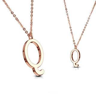 Letters A-Z Roségold