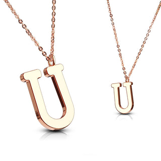 Letters A-Z Roségold