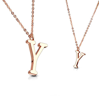 Letters A-Z Roségold