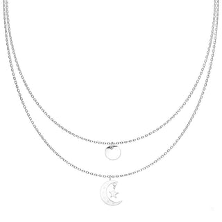 Star Moon Double Layered