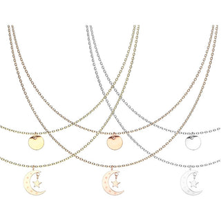 Star Moon Double Layered