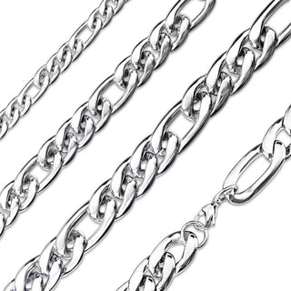 Catena combinata argento