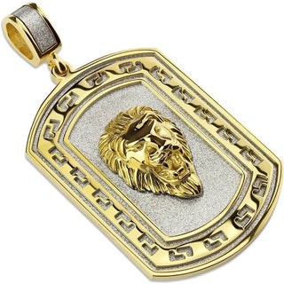 Dog Tag Lion Gold