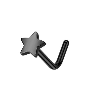 Nasale a L Anello naso a L con stella piatta