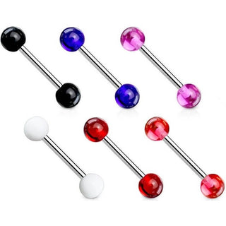 Barbell Sfera in acrilico, 6 pezzi