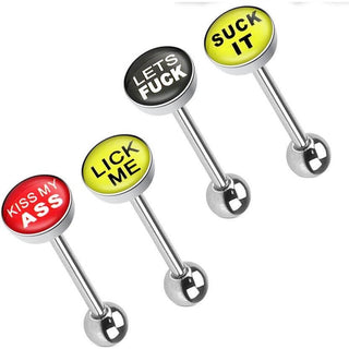 Barbell Logo, 4  pieces