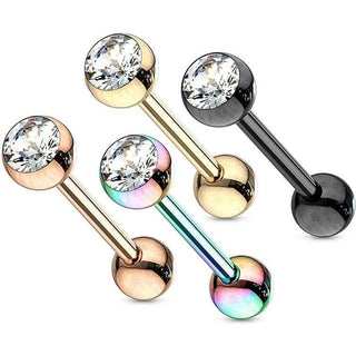 Barbell Ball Zirconia, 4  pieces