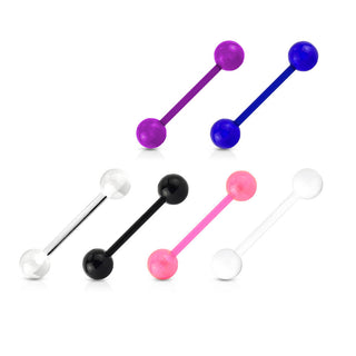 Barbell UV-reactive Acrylic Ball , 6 pieces