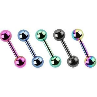 Titanium Barbell Ball, 5  pieces