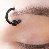 Kolczyk Piercing do Brwi w Kształcie Pierścienia