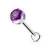 Tongue Barbell Rose Ball