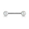 Barbell Acrylic Pearlish Ball