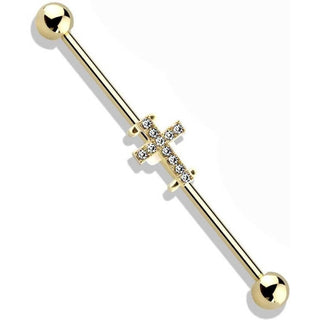 Industrial Barbell Cross Zirconia