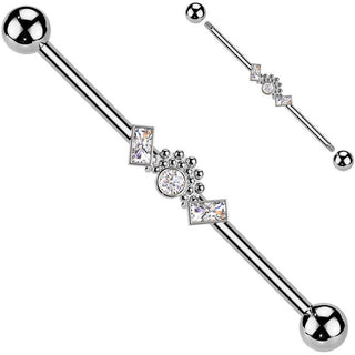 Barbell Industrial Zirconi palline cluster