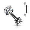 Barbell Ball 2 Zirconia Internally Threaded