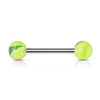 Barbell Acrylic Marble Ball