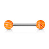 Barbell Acrylic Marble Ball