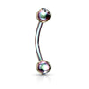 Eyebrow Piercing Ball Zirconia