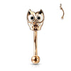 Eyebrow Piercing Owl