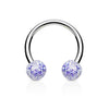 Horseshoe Acrylic Ultra Glitter Ball