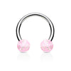 Horseshoe Acrylic Ultra Glitter Ball