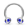 Horseshoe Ball Zirconia