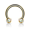 Horseshoe Ball Zirconia