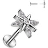 Labret Stella zirconi Push-In