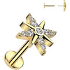 Labret Stella zirconi Push-In