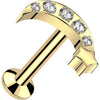 Labret Lune Étoile Enfoncer