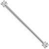 Titan Industrial Barbell Krappenfassung Zirkonia Push-In