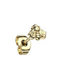 Titanium Stud Earring Bee Gold Silver