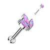 Titane Labret Marquise Zircone Enfoncer