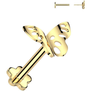 Titan Labret Schmetterling Push-In