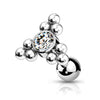 Barbell Triangles Zirconia