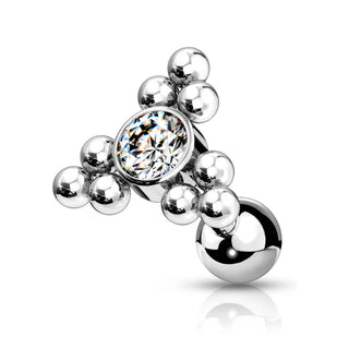 Barbell Triangles Zirconia